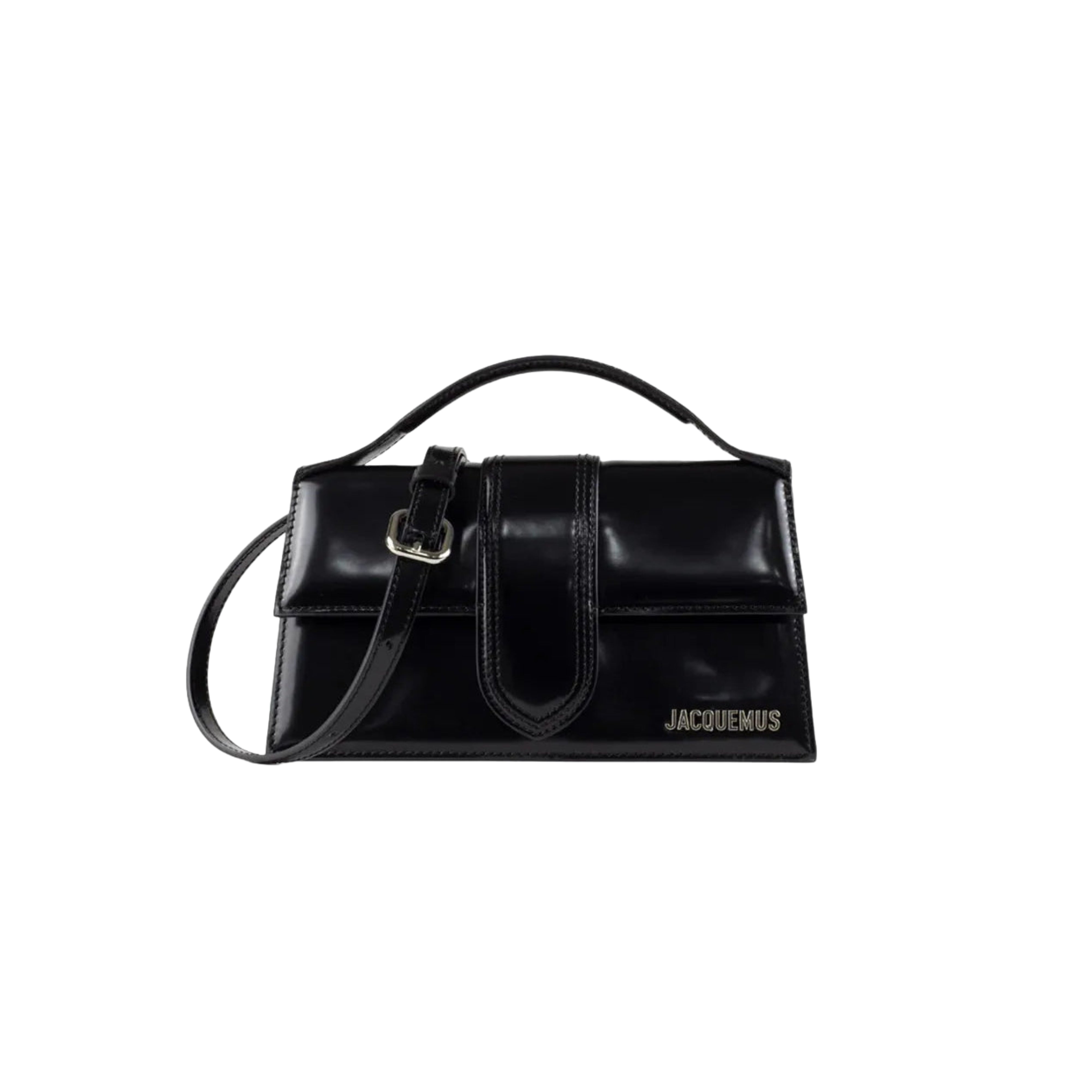 Jacquemus Le grand Bambino Crossbody Strap Handbag Lucid Black