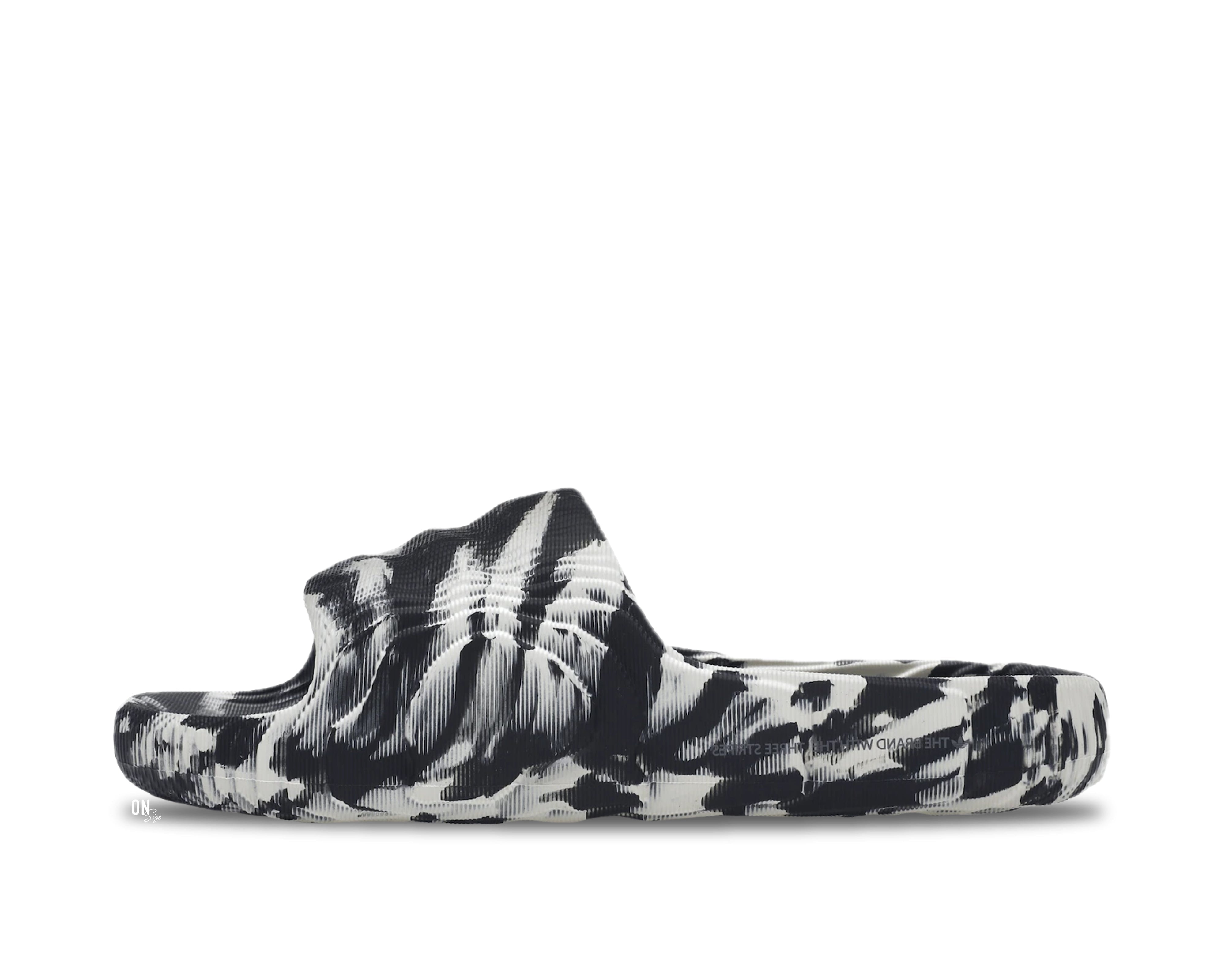 adidas Adilette 22 Slides Carbon Aluminum - OnSize