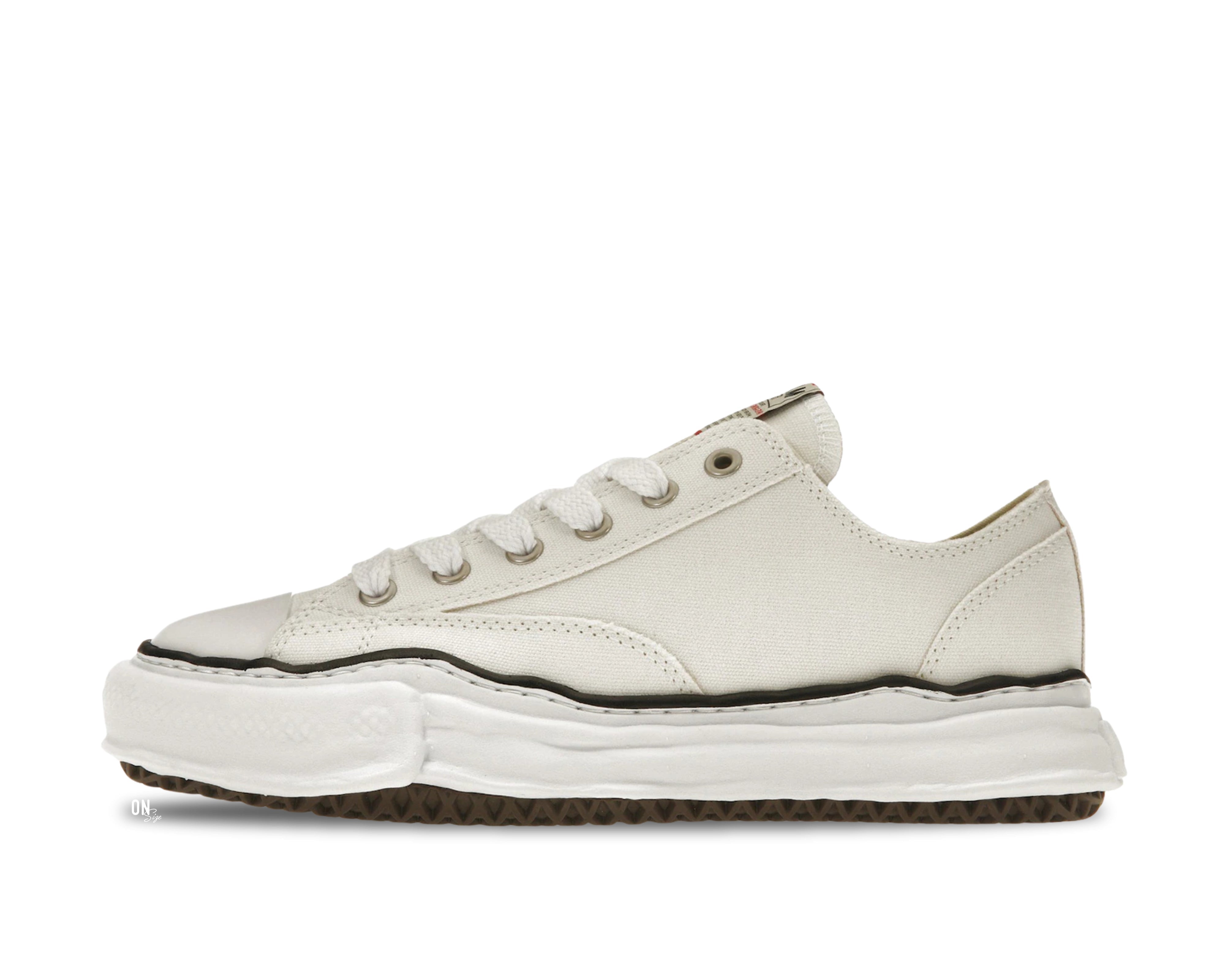 Maison Mihara Yasuhiro Peterson OG Sole Canvas Low White - OnSize
