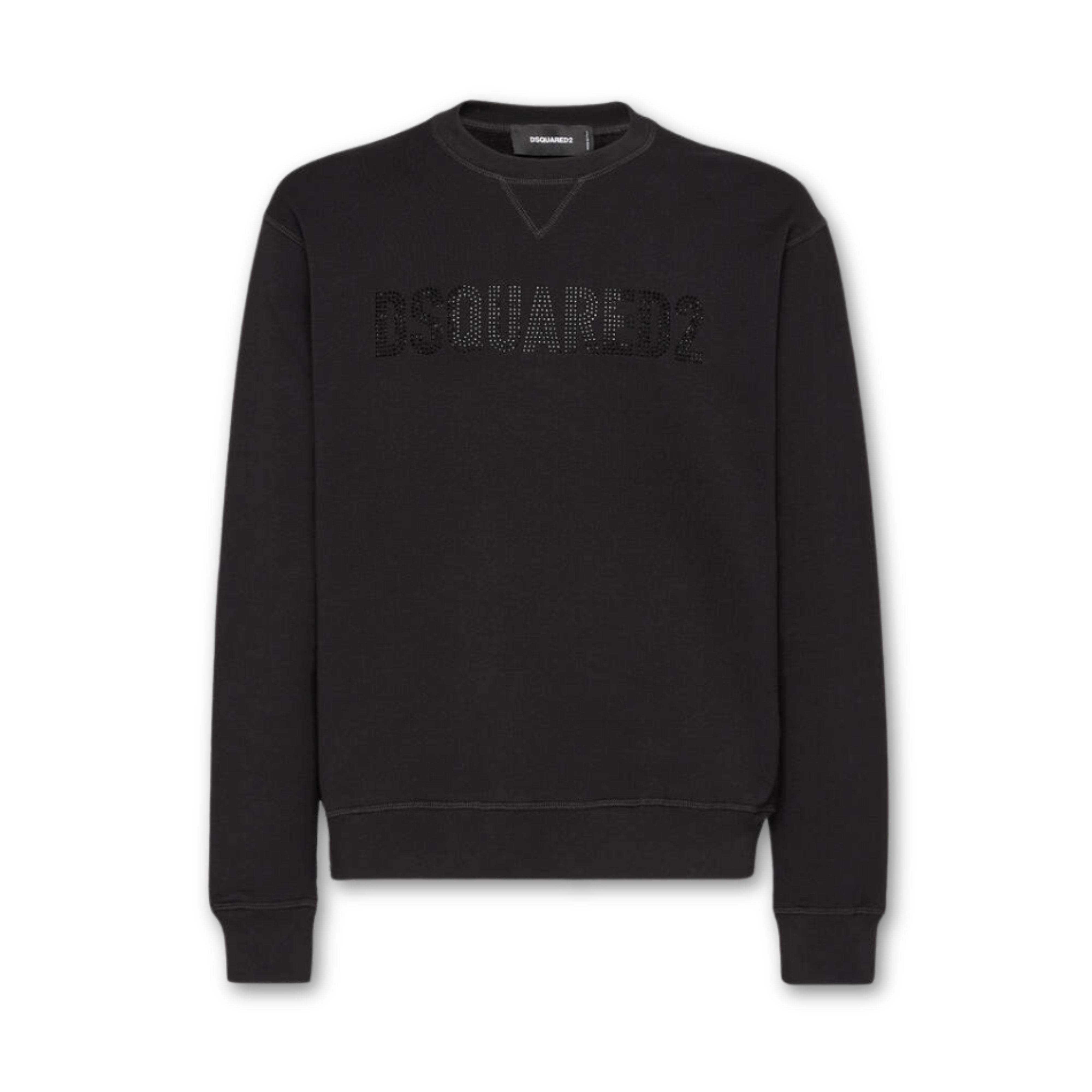 DSQUARED2 Rhinestone Logo Crewneck Black - OnSize